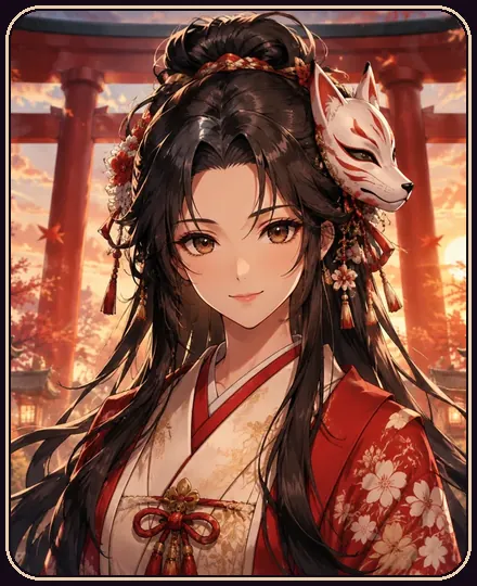 Fox Spirit character illustration