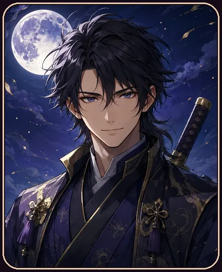 Moonlight Guardian sample illustration for Michael